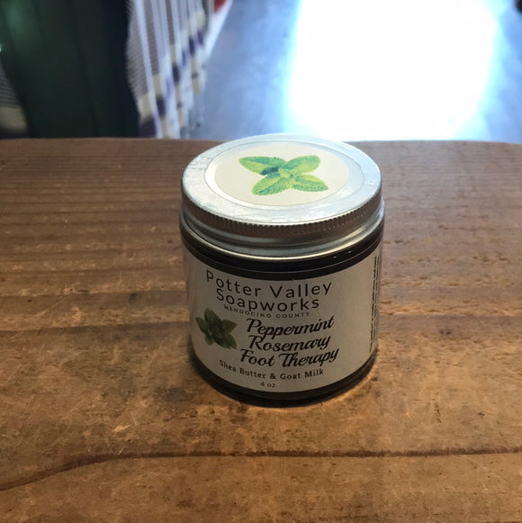 Peppermint-Rosemary Foot Therapy