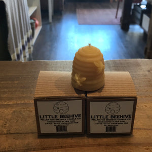 Pellar Fox Little Beehive 2.15 oz Beeswax Candle