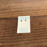 (6) Leeba Small Triangle Earring