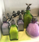 Bath Salts with Pewter Stoppers - Roxanne Beebe