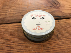 Minibee Skin Care - Detox Facial Soap Tea Tree Lavender with Sea Salt