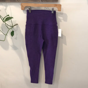 Out of Pocket Purple Leggings - BY SD3452